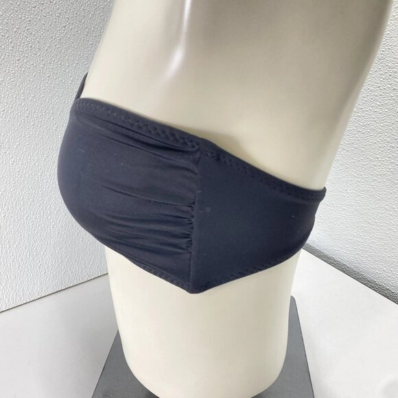 NEW NORMA KAMALI Women's Sunglass Bikini Bra Top Size S Black - Picture 7 of 9